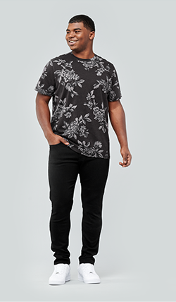 black ripped jeans mens hollister