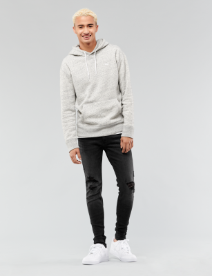 hollister mens extreme skinny jeans