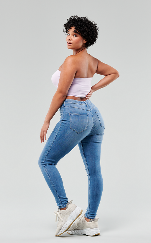 hollister plus size jeans