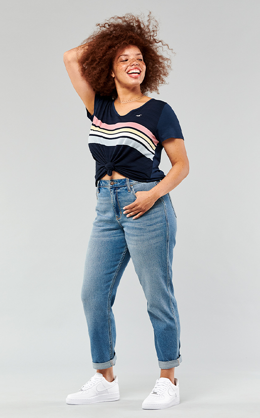 hollister plus size jeans