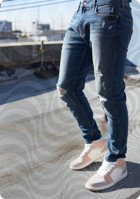 hollister mens tapered jeans