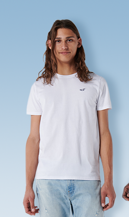 Dunkelblau XS HERREN Hemden & T-Shirts Slim fit Rabatt 72 % Hollister T-Shirt 