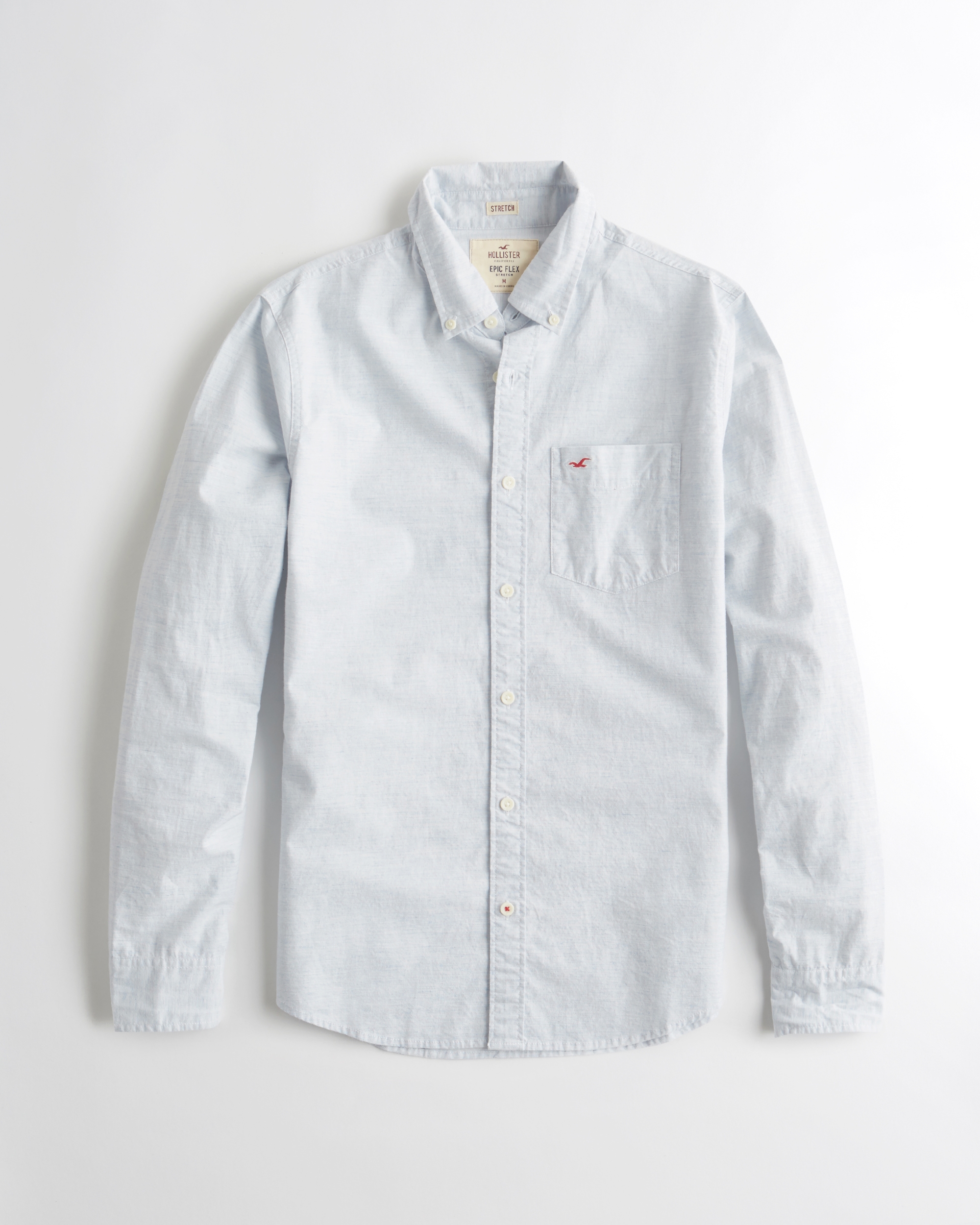 hollister poplin shirt