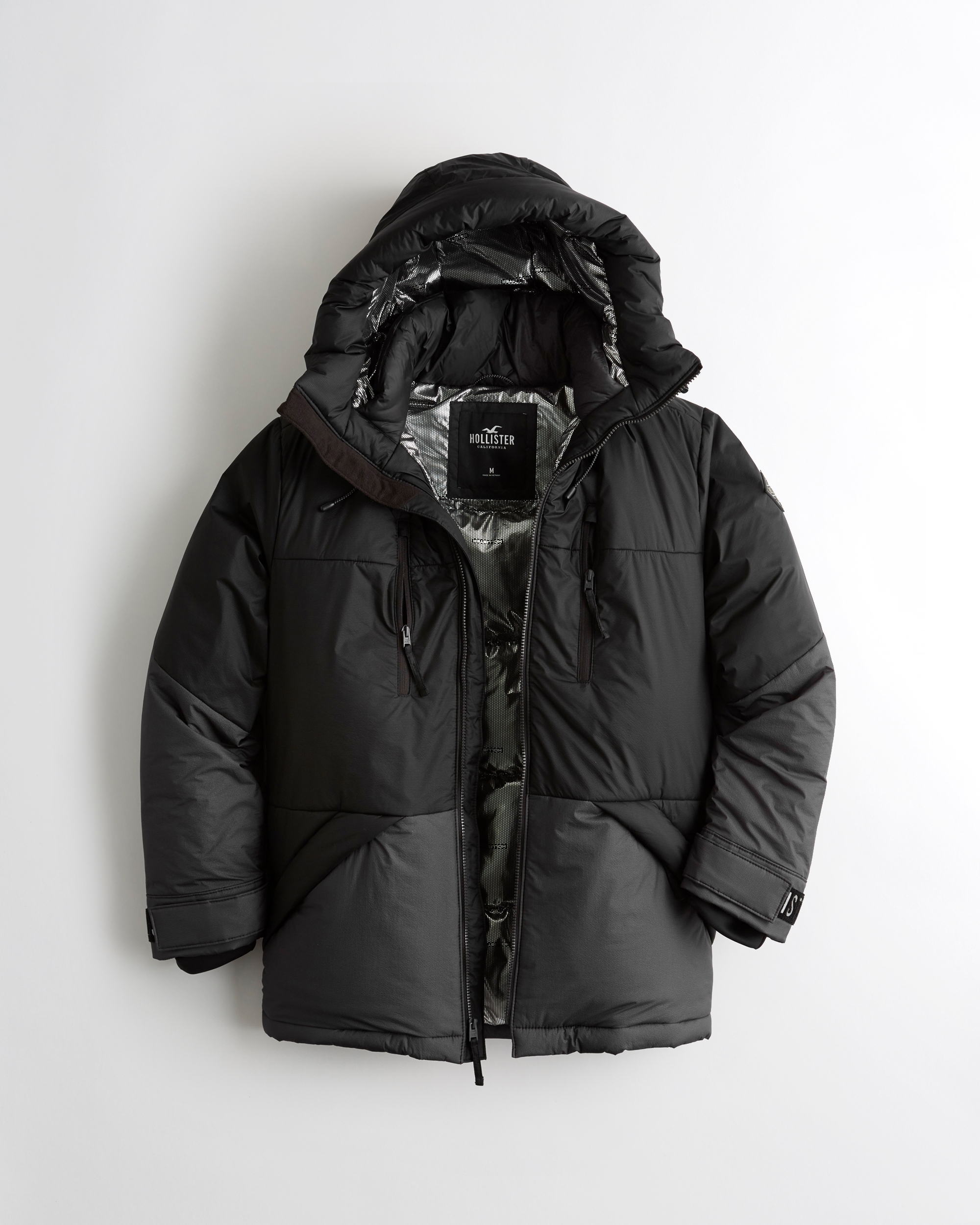 hooded puffer parka hollister